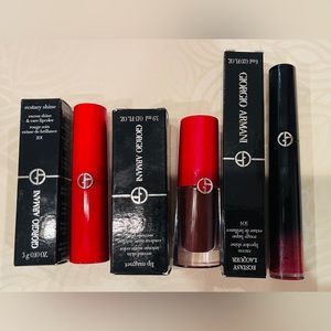 Giorgio Armani full size lipstick/ lipgloss